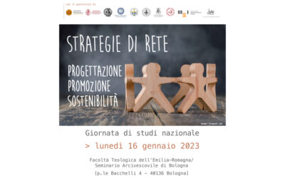 16/01/2023 Giornata di studi nazionale  STRATEGIE DI RETE Progettazione, promozione, sostenibilità
